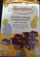 Easter caramel shortcake bites