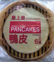 Crispy duck pancakes