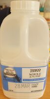 Whole 3.7% Fat Milk