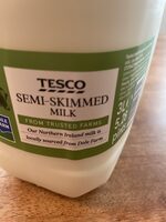 Semi skimmed milk