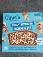Clive's Creamy Mushroom Wholemeal Pie