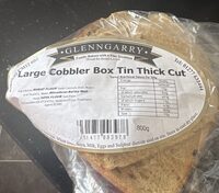 Large cobbler box tin cut