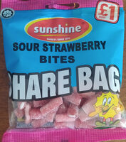 Sour Strawberry Bites