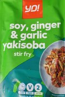 Soy, ginger & garlic yakisoba
