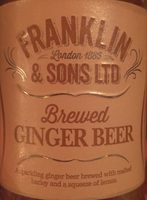 Franklin & son Brewed ginger beer