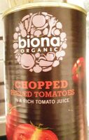Biona: Organic Chopped Tomatoes - 400G