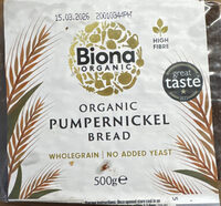 Biona Pumpernickel Bread