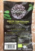 Green tortelloni with cheese & spinach