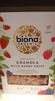 Biona Organic Wild Berry Crispy Granola