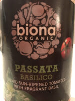 Biona organic passata basilico