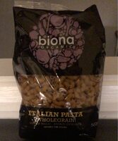 Italian pasta wholegrain