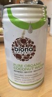 Eau De Coco Biona 330ML