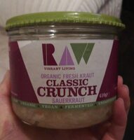 Organic fresh sauerkraut