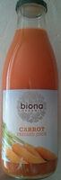 Carrot pressed juice