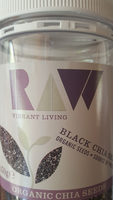 Raw Health - Graines De Chia Noir Crues Bio
