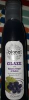 Glaze with balsamic vinegar of Modena