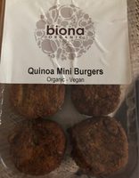 Quinoa mini burgers