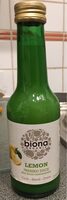 Lemon pressed juice