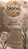 Organis sushi white rice