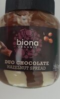 Duo chocolate hazelnut spread