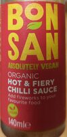 Absolutely Vegan Organic Hot and Fiery Chilli Sauce imp
