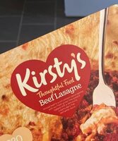 Kirsty's FOR FROM FINCE Beef Lasagne Free Free 334