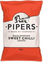 Pipers Biggleswade sweet chilli crisps