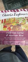 Chilli Con Carne And Mexican Rice