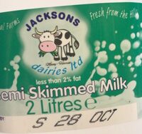 Semi Skimmed Milk