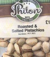 Roadted salted pistachios
