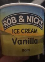 Rob & nick ice cream Vanilla