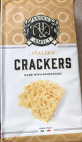 Italian Crackers Made with Sourdough