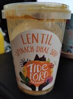 Lentil Spinach Dhal Soup