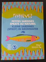 Petites sardines sprats au naturel