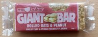 GIANT BAR rolled oats and peanut