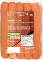 Frankfurters Hot & Spicy