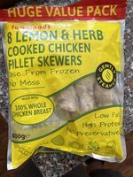 Lemon & Herb Chicken Skewers