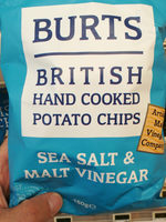 Burts Sea Salt & Malted Vinegar Potato Chips imp