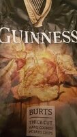 Guinness Burts thick cut hand cooked potato chips