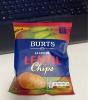 Barbecue Lentil chips