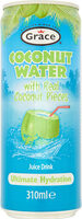 Coconut Water Juice Drink with Real Coconut Pieces