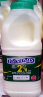 Semi skimmed milk