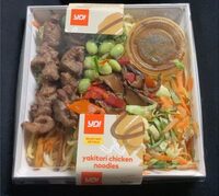 Yakitori chicken noodles