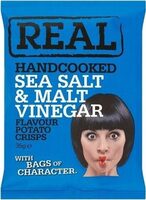 Sea Salt & Cider Vinegar Flavour Potato Crisps