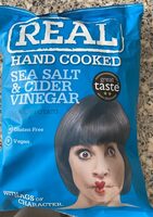 Real Hand Cooked Sea Salt & Cider Vinegar Flavour