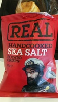 Handcooked sea salt potato chips