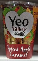 Spiced apple caramel yogurt