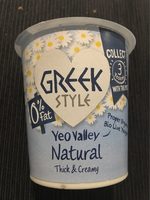 Yeo Valley 0% Fat Greek Style Natural Yeogurt