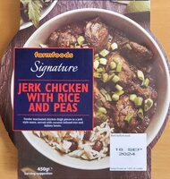 Jerk Chicken With Rice And Peas
