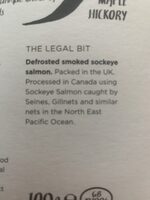 Smoked Sockeye Salmon